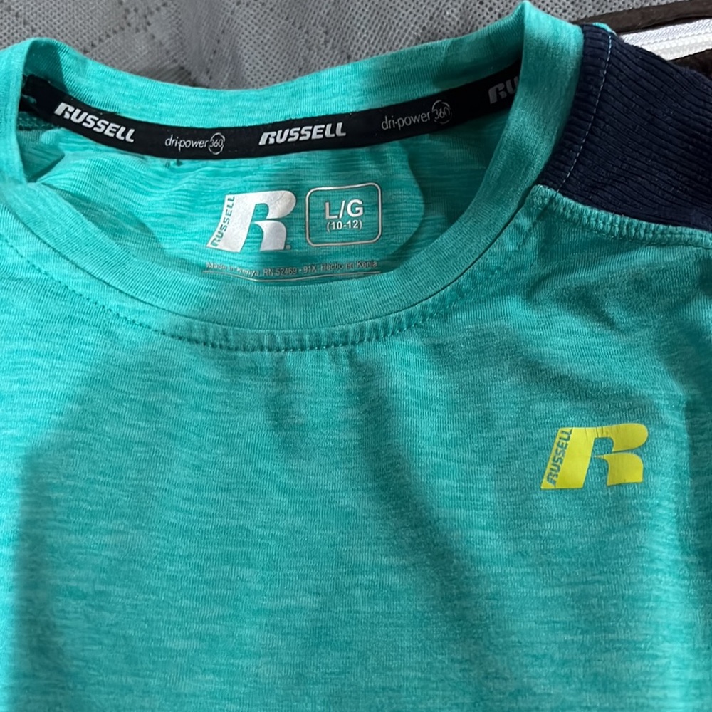 Russell boys large 10/12 long sleeve shirt - Picture 2 of 3
